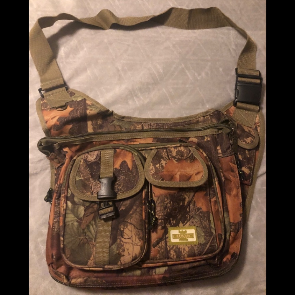Magnum Camo Shoulder Sling Bag